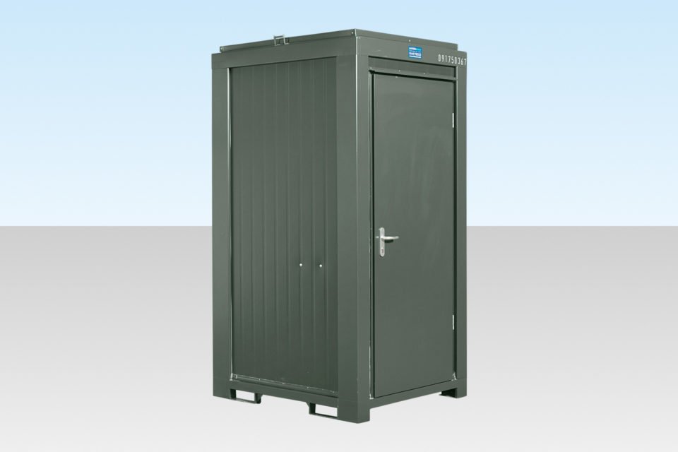 SINGLE MAINS TOILET 1.2M X 1.4M (RAL 6007)