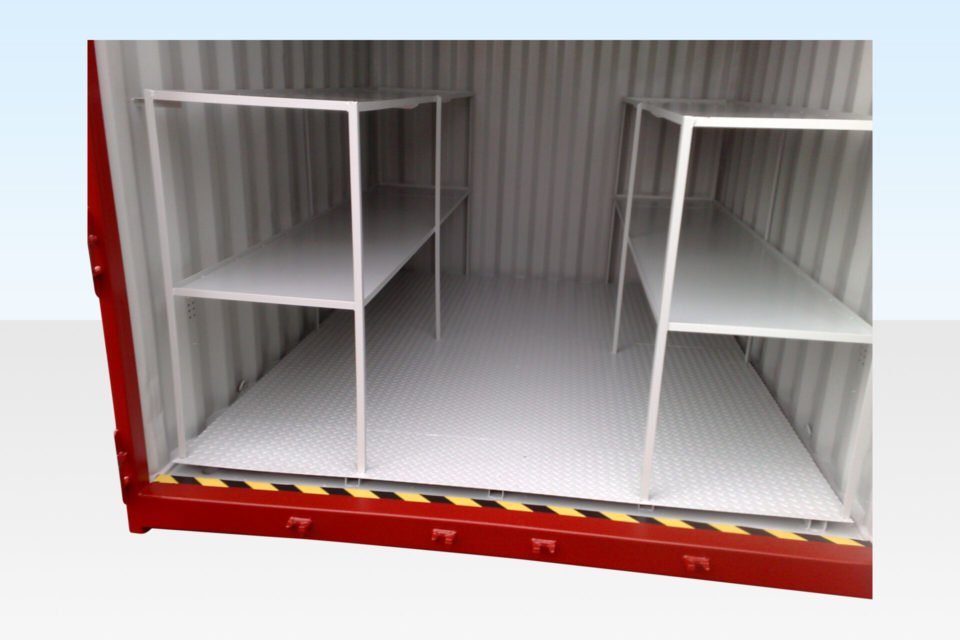 8FT X 8FT FLAT FLOOR BUNDED STORE - Image 3