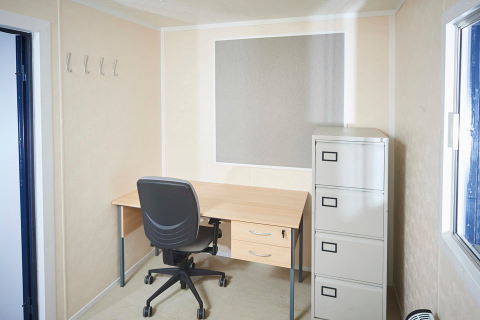 12FT X 8FT STEEL ANTI-VANDAL OFFICE