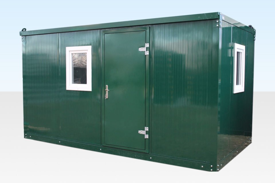 4.3M X 2.3M FLATPACKED OFFICE