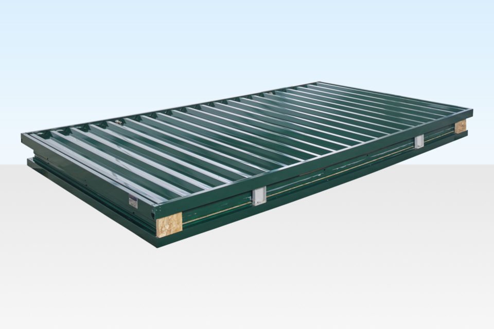 4M X 2.1M FLATPACKED STORE POWDER COATED