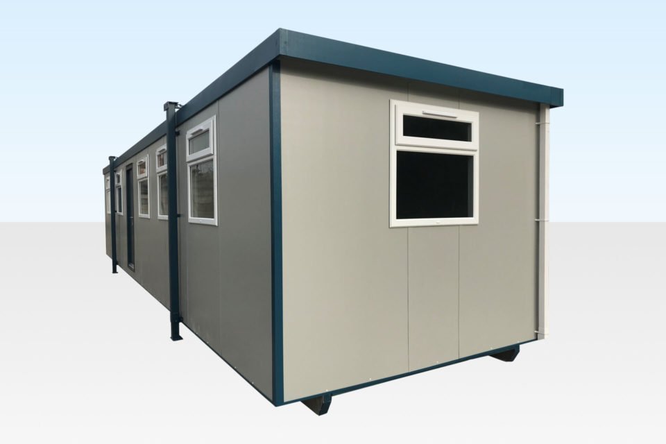 40FT X 10FT JACKLEG OFFICE CABIN