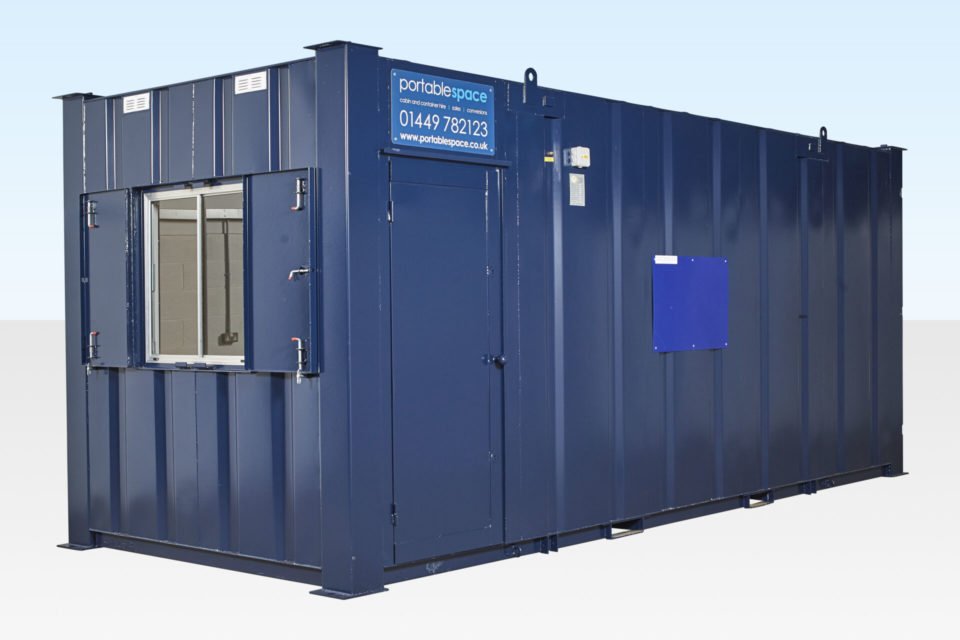 20FT X 8FT STEEL CANTEEN/STORE