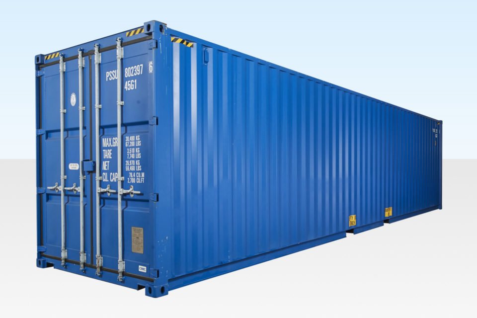 40FT HIGH CUBE CONTAINER – ONE TRIP (9FT 6″ HIGH) - Image 2