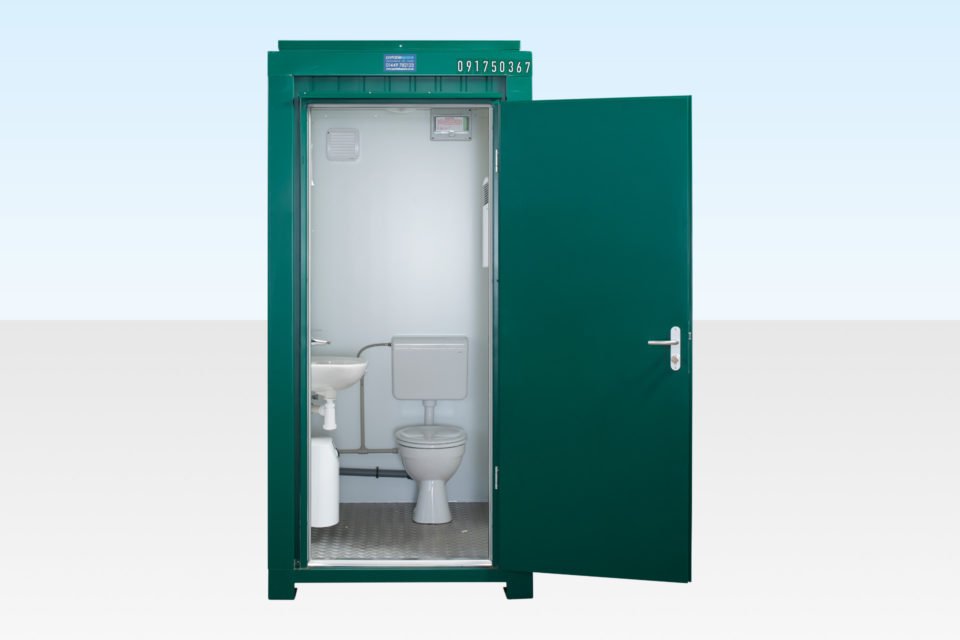 SINGLE MAINS TOILET 1.2M X 1.4M (RAL 6005)