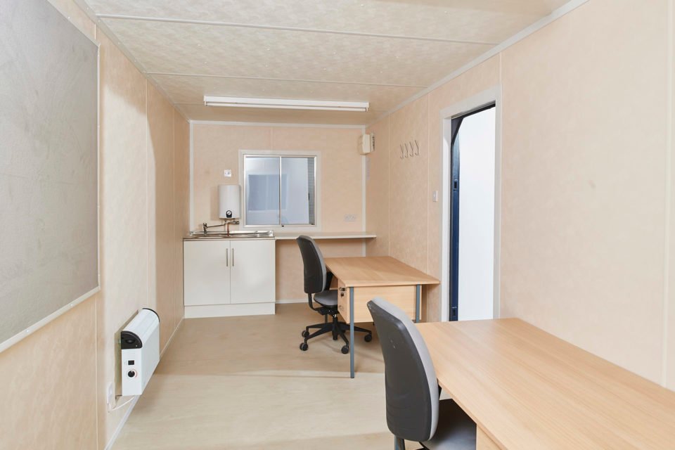 20FT X 8FT STEEL OFFICE/CANTEEN