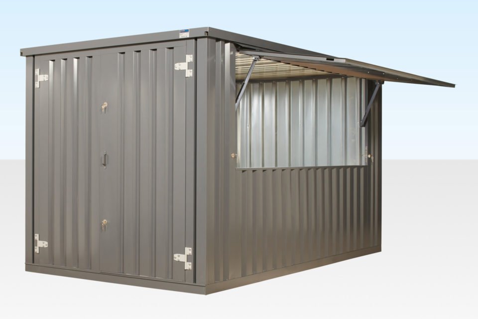 3M XL FLAT PACK KIOSK (RAL7015) – GREY