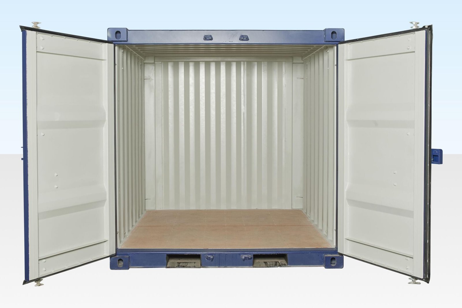 8FT SHIPPING CONTAINER (ONE TRIP) BLUE 2 8FT SHIPPING CONTAINER (ONE TRIP) BLUE - Image 2