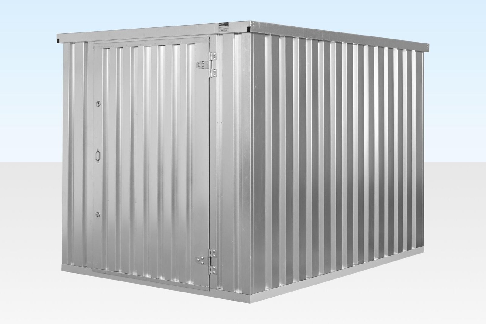 FLAT PACK STORAGE CONTAINER 3M X 2.1M – GALVANISED - Image 2