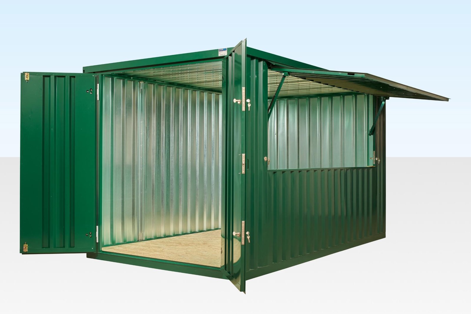 3M XL FLAT PACK KIOSK (RAL6005) – GREEN 2 3M XL FLAT PACK KIOSK (RAL6005) – GREEN - Image 2