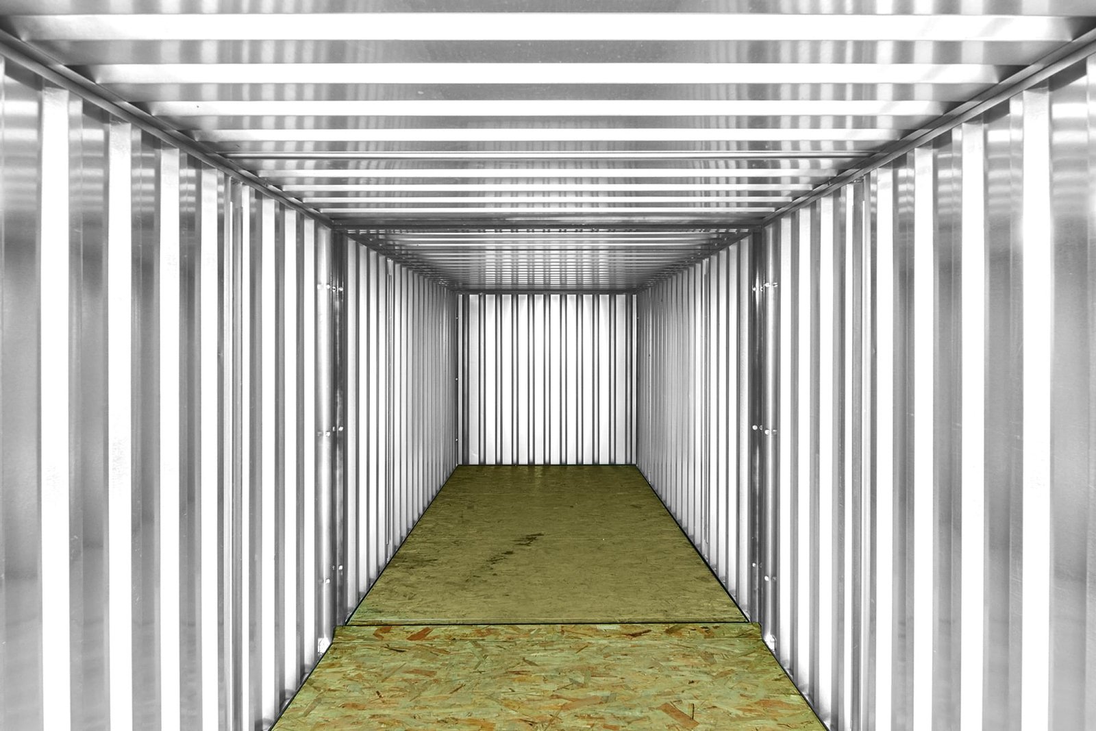 8M X 2.1M END LINKED FLAT PACKED CONTAINER BUNDLE (GALVANISED) - Image 2